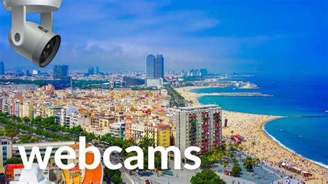 barcelona webcam|Webcam Barcelona beach 